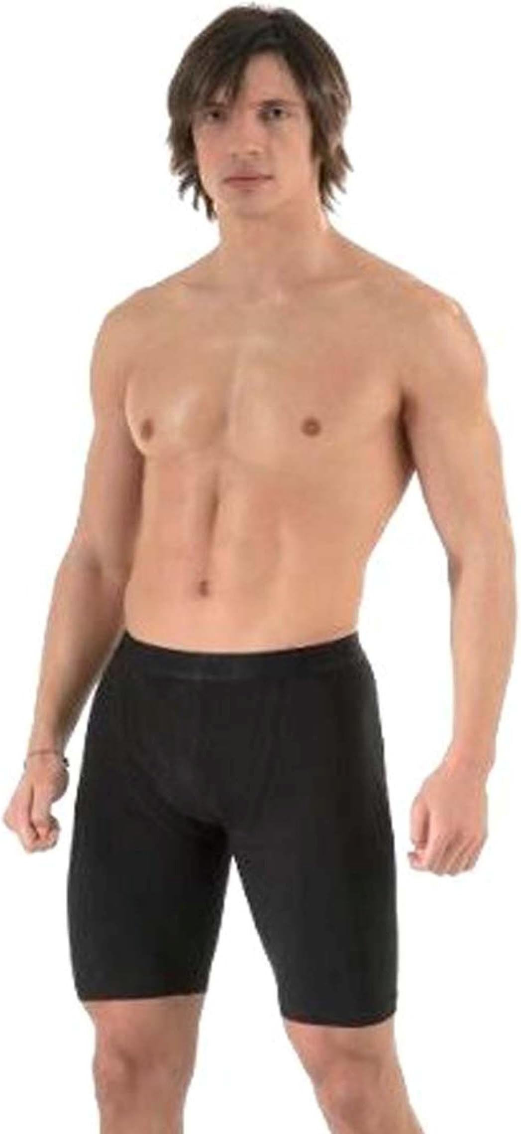 elegance1234 2 Packs Men's Quality Soft Cotton Long Leg Boxer Shorts(ref:1150) sizes S to 4xl