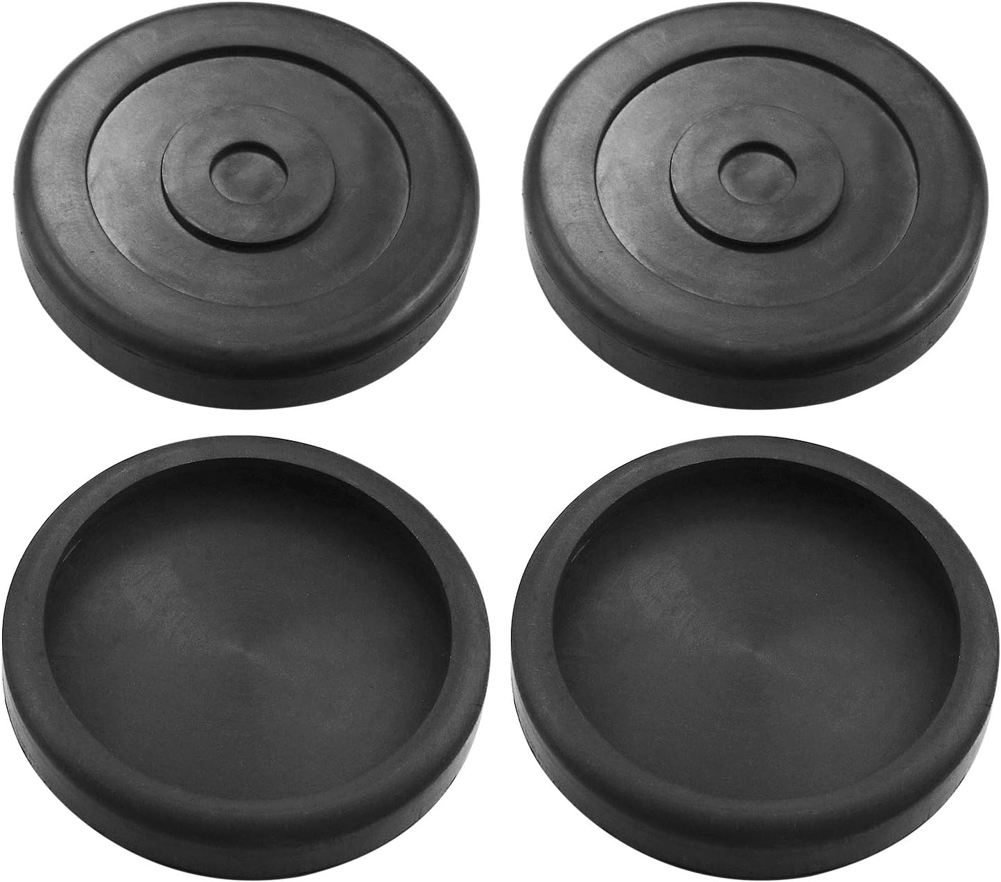 Bestong Round Rubber Arm Pads a Set of 4 HD Slip on # 5715017 Compatible with BENDPAK Lift DANMAR Lift: Automotive