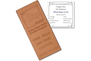 CoinFolio 999 1kg Copper Bullion Paperweight