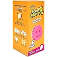 Scrub Daddy Dual Sided Sponge and Scrubber - Scrub Mommy - Scratch Free Sponge for Dishes and Home, Soft in Warm Water, Firm in Cold, Odor Resistant, Deep Cleaning, Multi Surface (6 Count (Pack of 1))