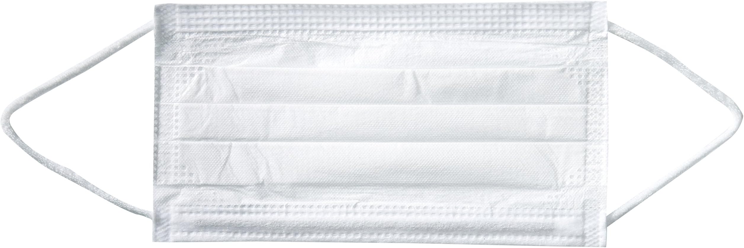 Kimberly Clark Safety 62465 KIMTECH Pure M3 Face Mask with Knitted Earloops, Pleat Style, White (Pack of 500)