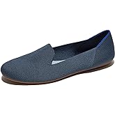 Rothy's The Loafer Women's Slip-On Shoes, Rounded-Toe Flats, Made from Recycled Plastic Bottles & Machine Washable