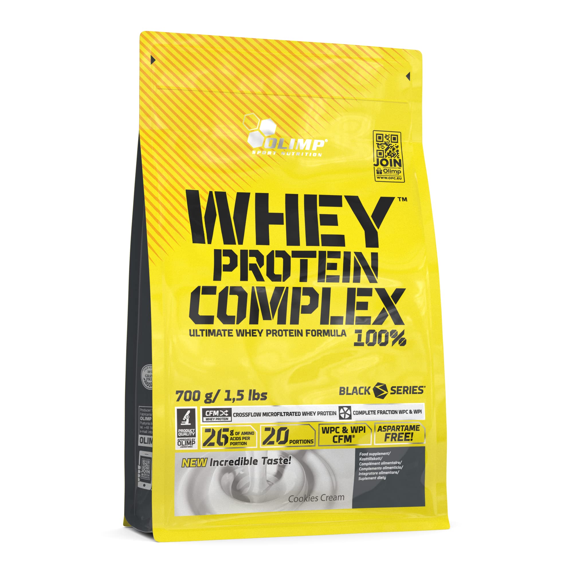 OLIMP SPORT NUTRITION Olimp Labs Cookies and Cream Whey Protein, 700 g