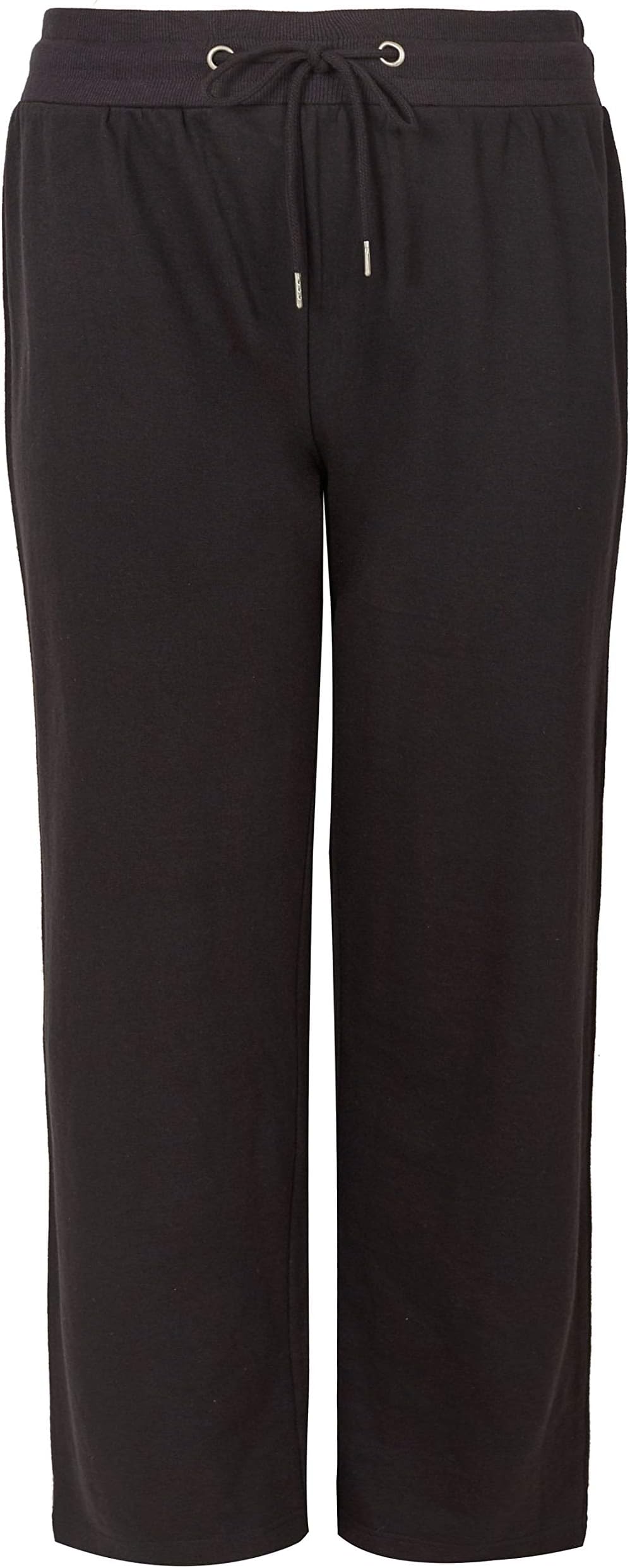 Black Basic Slim Leg Joggers - Women's - Plus Size Curve