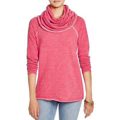 Cute Comfy Cowl Neck Pullover,Womens 