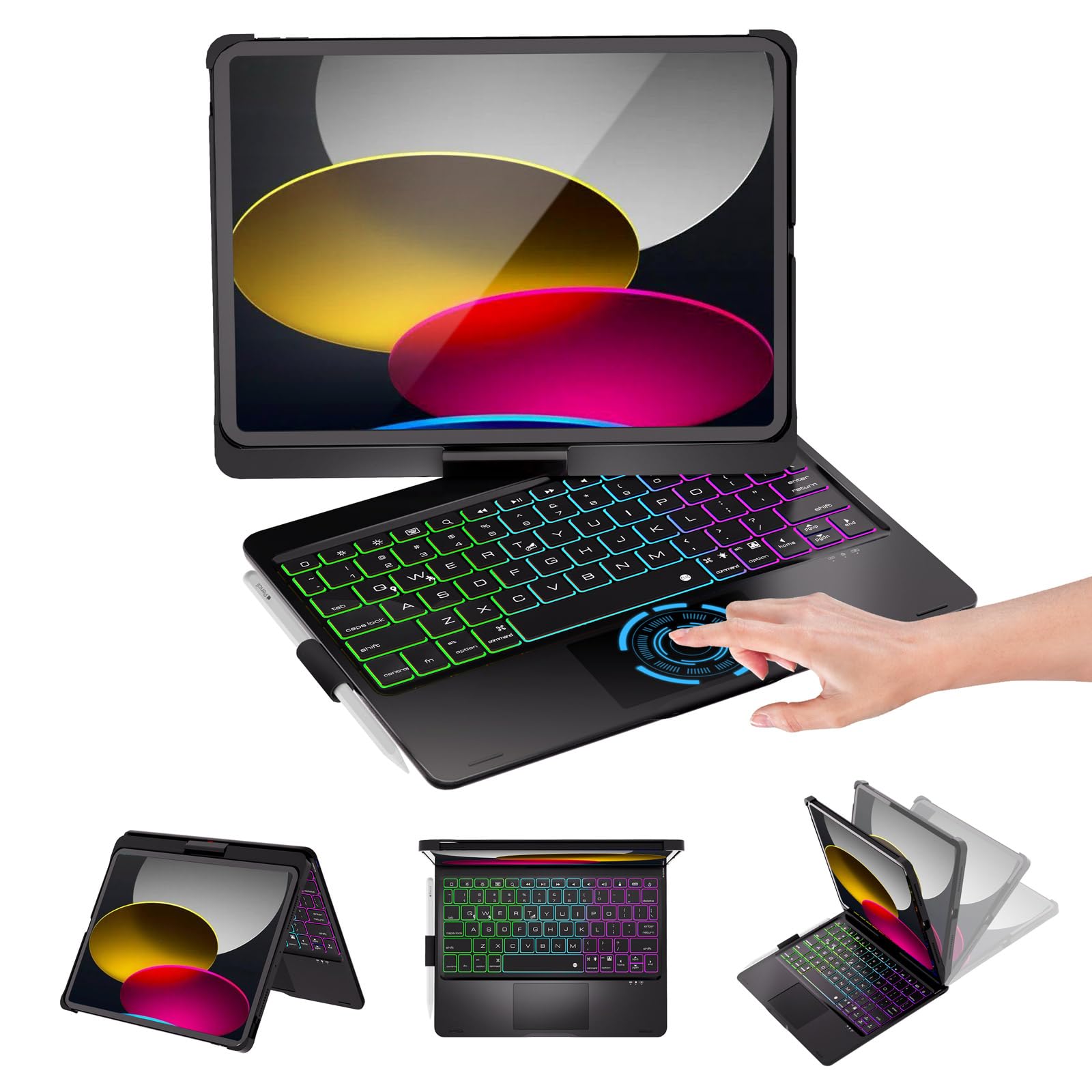 Baisla iPad 10th Generation Case with Keyboard 10.9