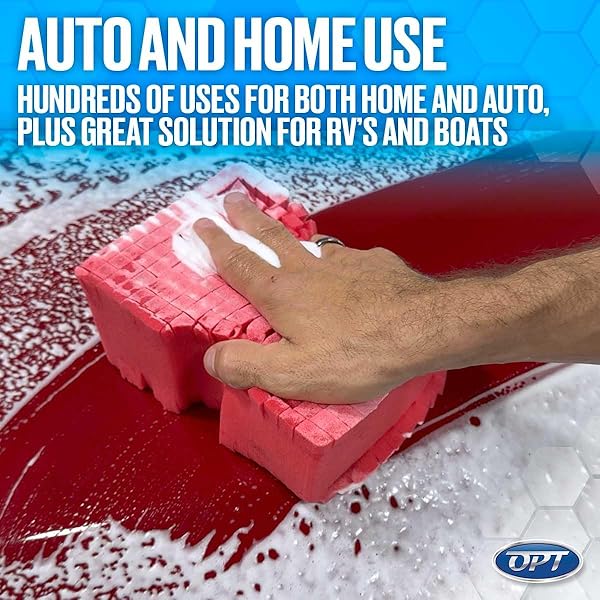 OPTIMUM HYPER FOAM ONR RINSELESS FOAMING CAR WASH SOAP – SPRAY-ON, AGITATE, NO RINSE, AND DRY – RINSELESS CAR WASH WITH FOAM AND POLYMERS (8 OZ.)