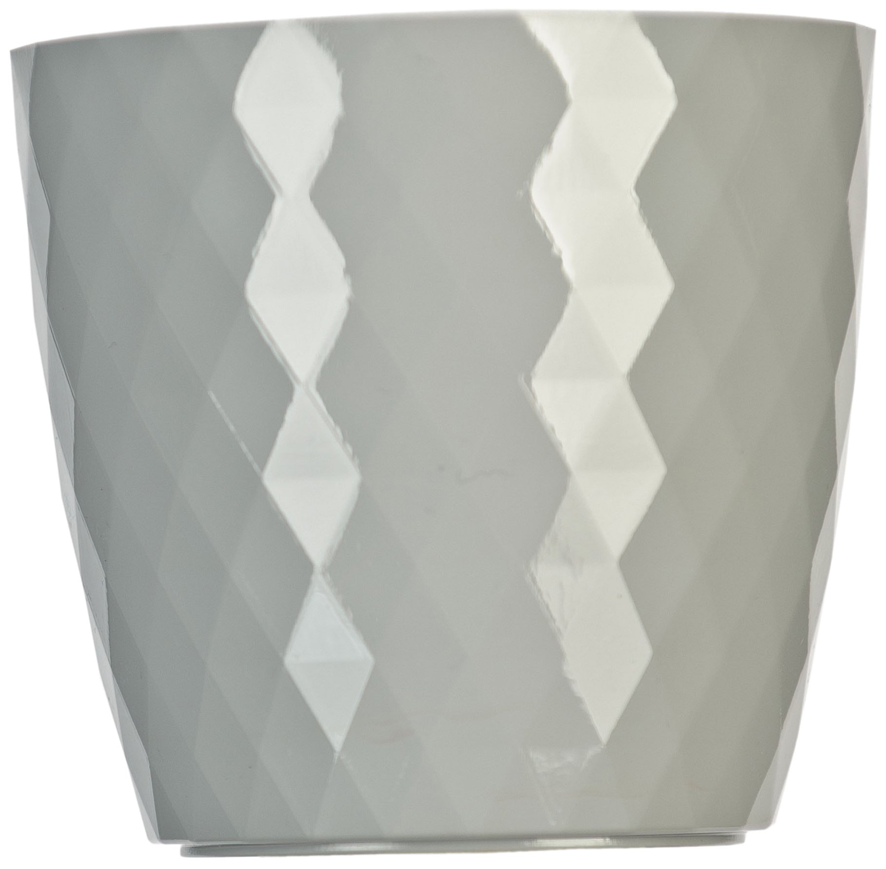 Don-Plast Dcrl 20 Cristal Flowerpot, 200 x 185 mm, Grey, 30x20x18.5 cm