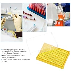 PATIKIL 96 Wells PCR Tube Rack for 0.2ml Test