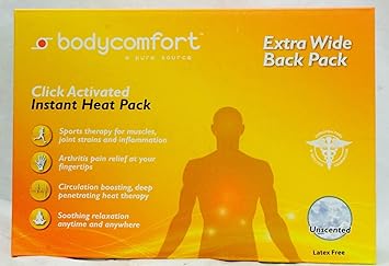 Amazon Com Bodycomfort Click Activated Instant Heat Pack Extra