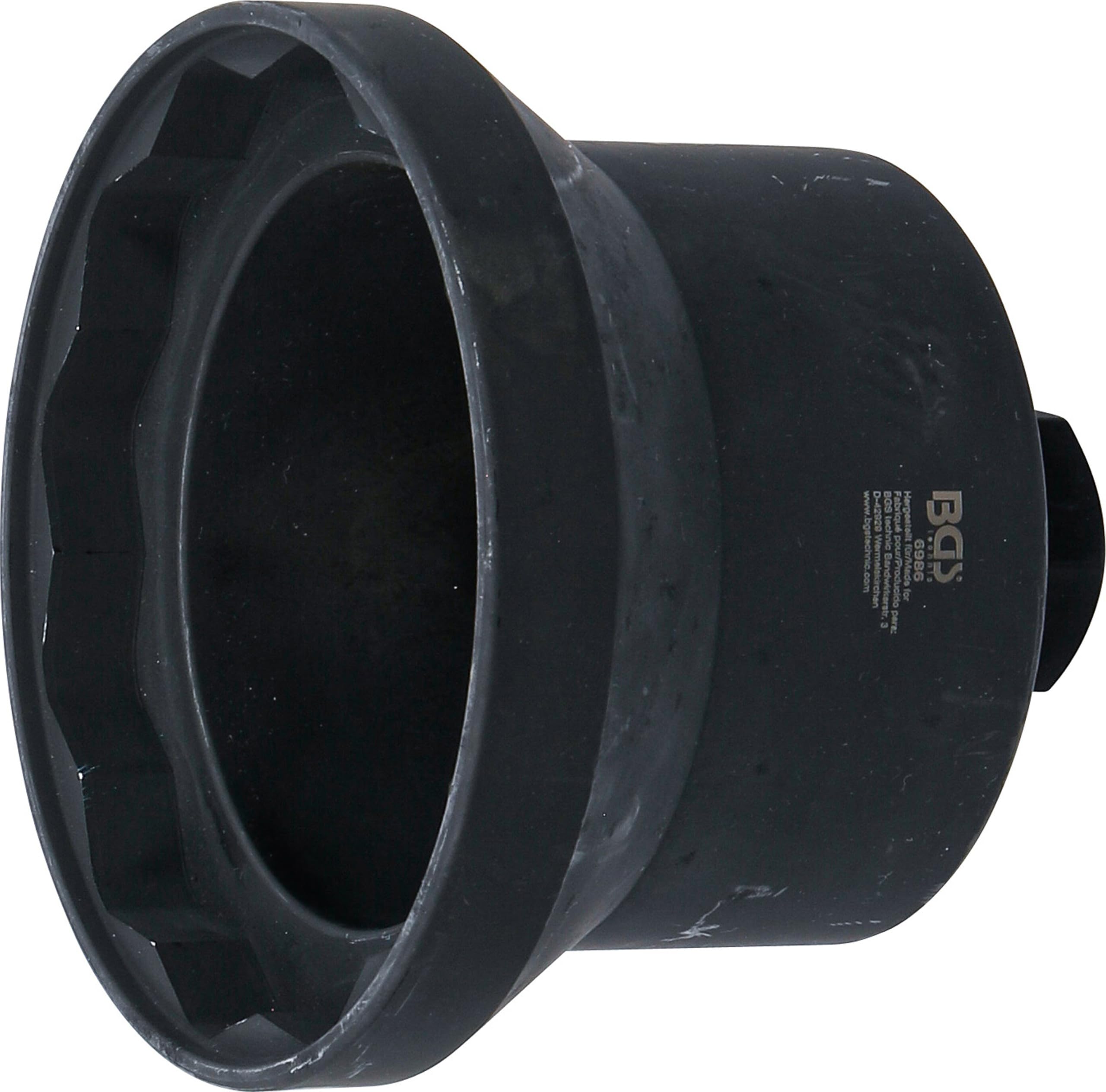 BGS 6986 | Axle Nut Socket | 12-Point | for Iveco | 110 mm