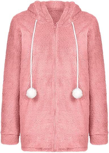 amazon pink fur coat