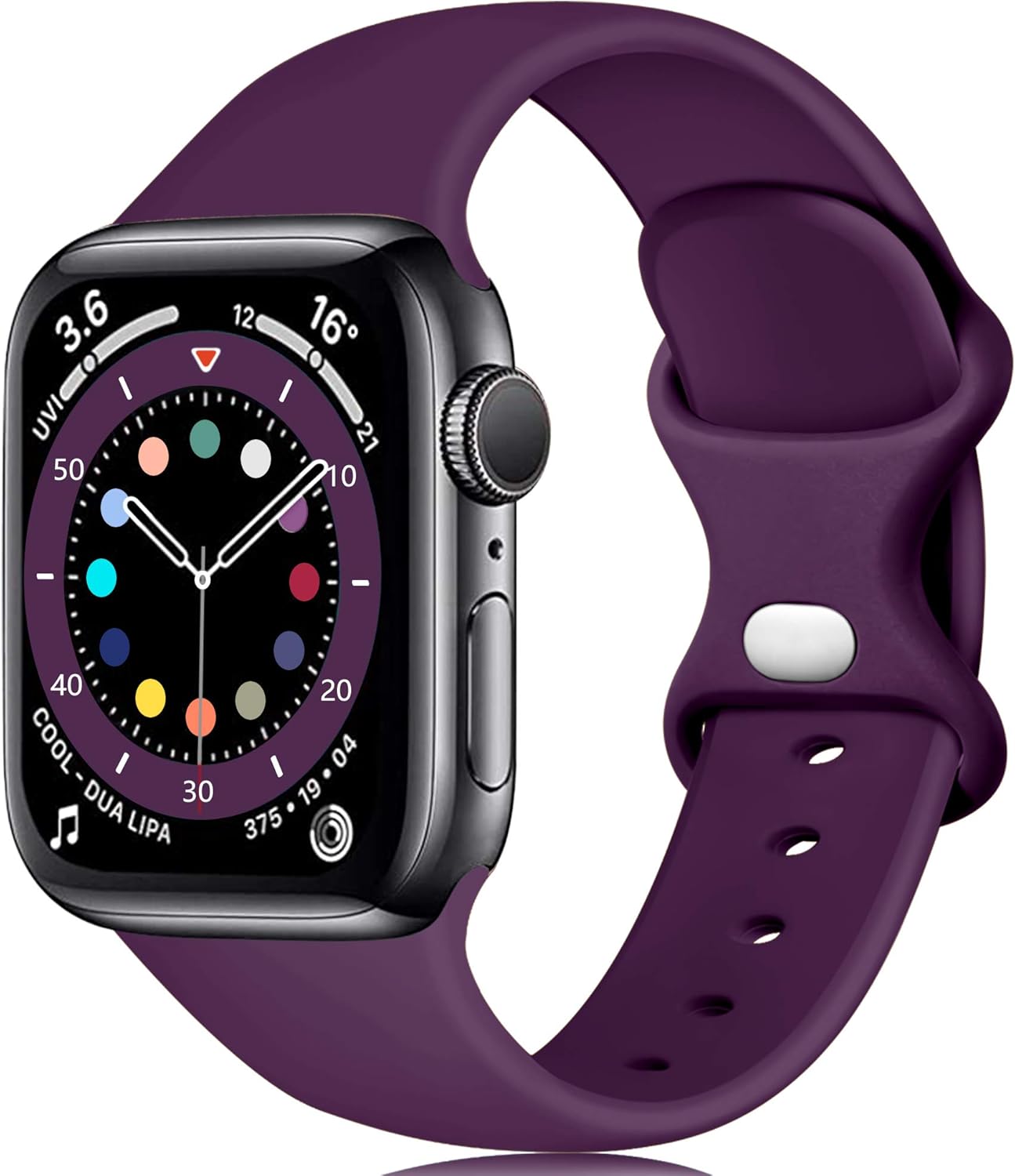 Epova Silicone Strap Compatible with Apple Watch Strap 40mm 38mm 41mm 42mm