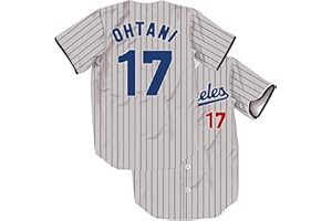 TIFIYA 17/42 Stripes Baseball Jersey Baseball Shirts for Men/Women/Young