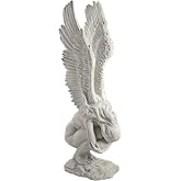 Design Toscano Remembrance and Redemption Angel Religious Indoor/Outdoor | Garden Statue | For garden, patio &amp; outdoor display | Design Toscano exclusive