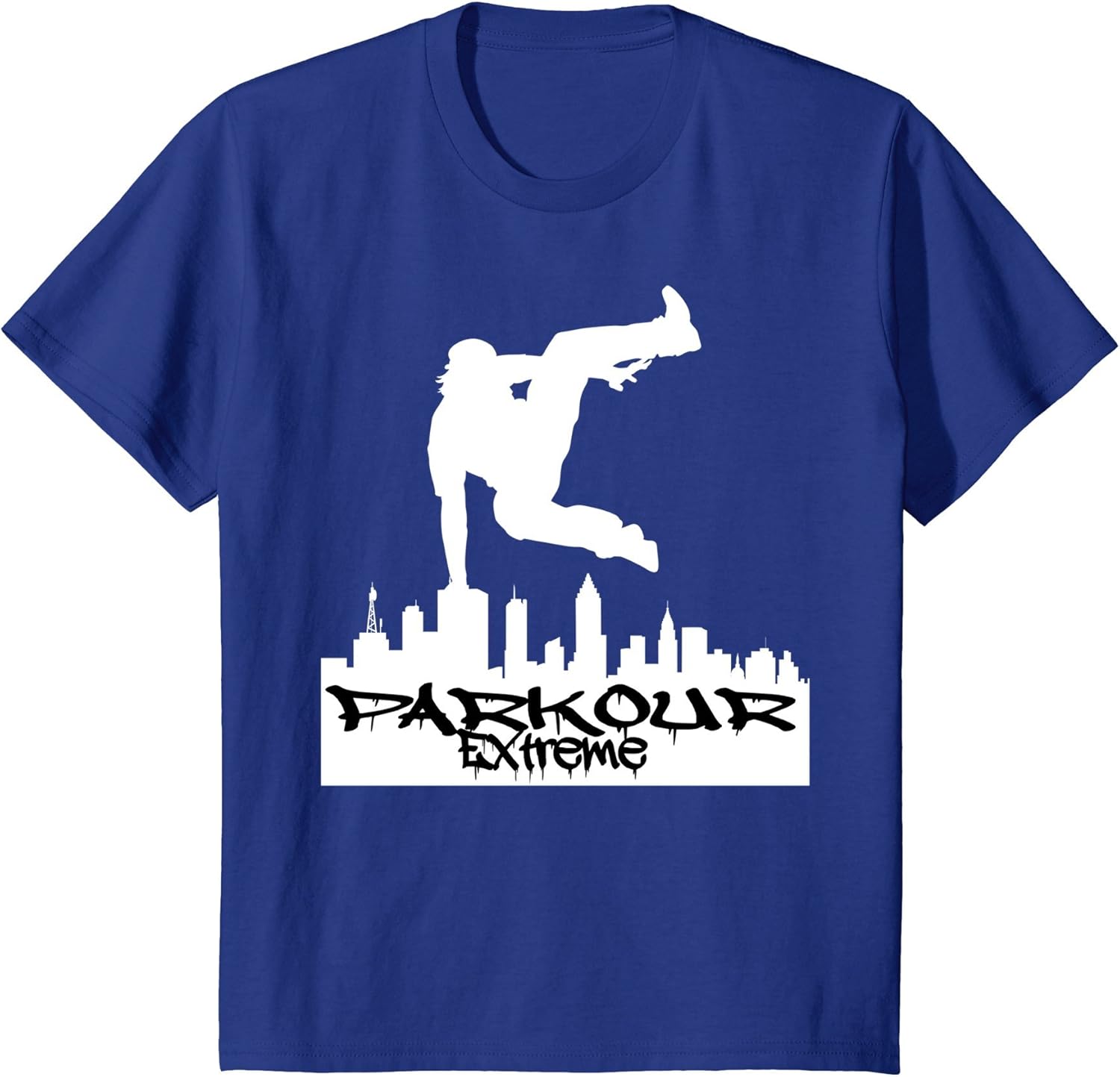 Amazon.com: Parkour City Jumper T-Shirt Parkour Free Running Tee: Clothing