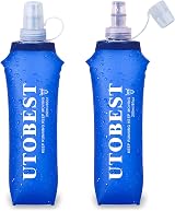 UTOBEST Soft Flask 250ml Two Pack TPU Collapsible Running Hydration Bottle