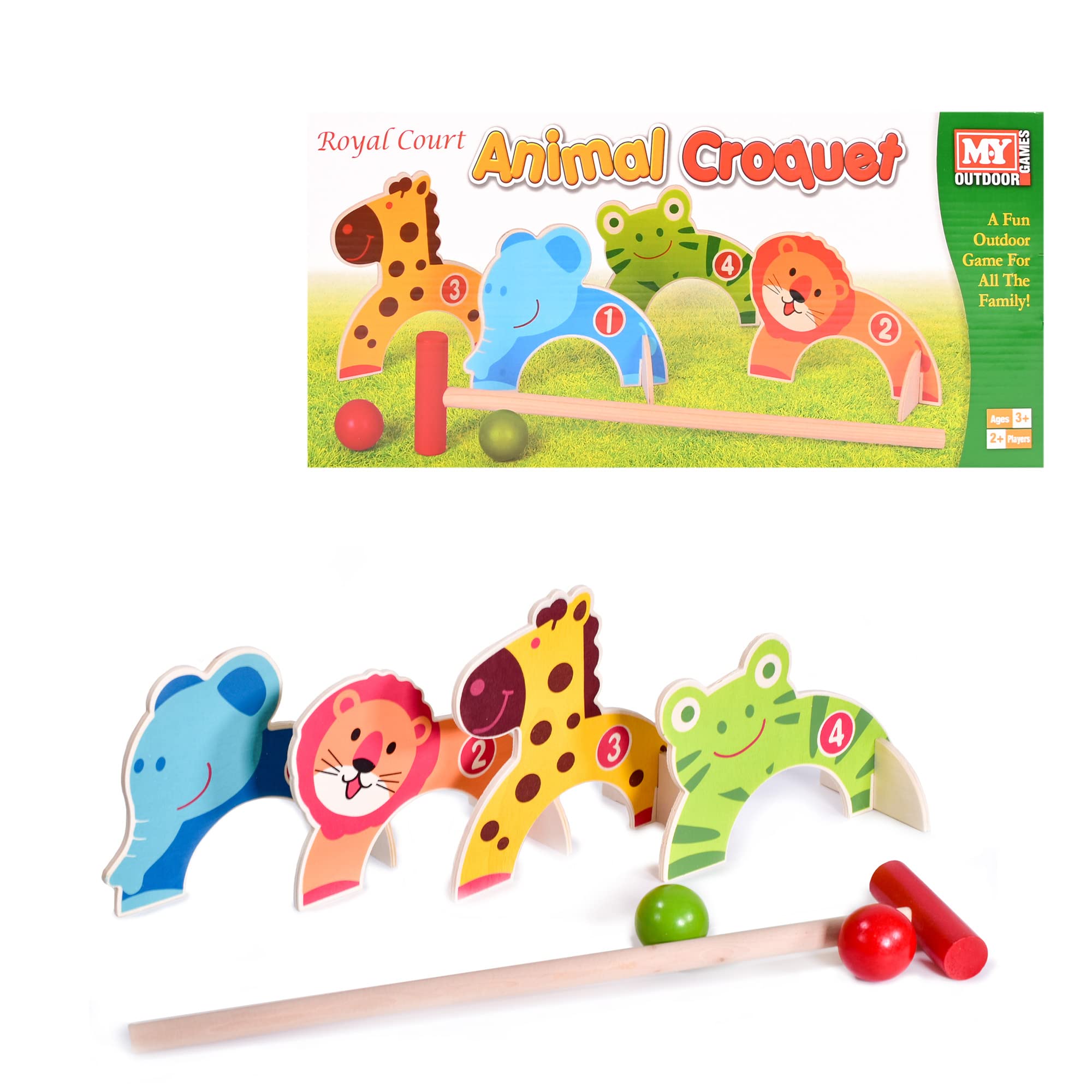 M.Y Animal Croquet Game | Family Garden Games