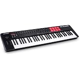 M-AUDIO Oxygen 61 MKV USB MIDI Keyboard Controller | 61 Velocity-Sensitive Keys, 8 Beat Pads, 8 Knobs, 9 Faders, and Bundled DAW Recording Software, for Music Production