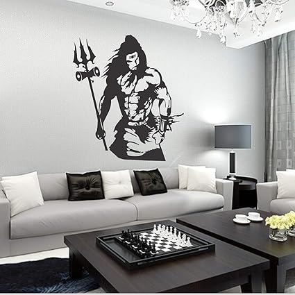 Sticker Studio Shiva Wall Sticker & Decal (PVC Vinyl,60 x 55 cm)