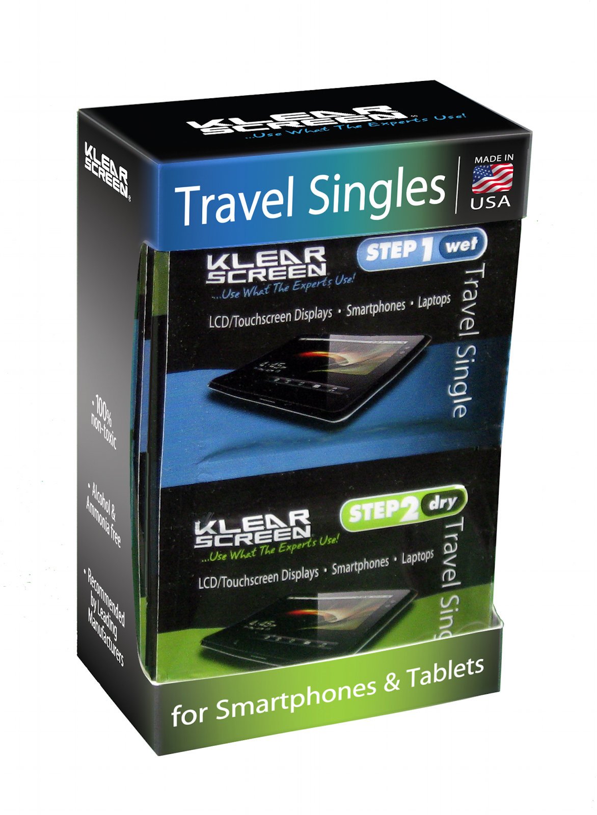 Klear Screen Travel Singles