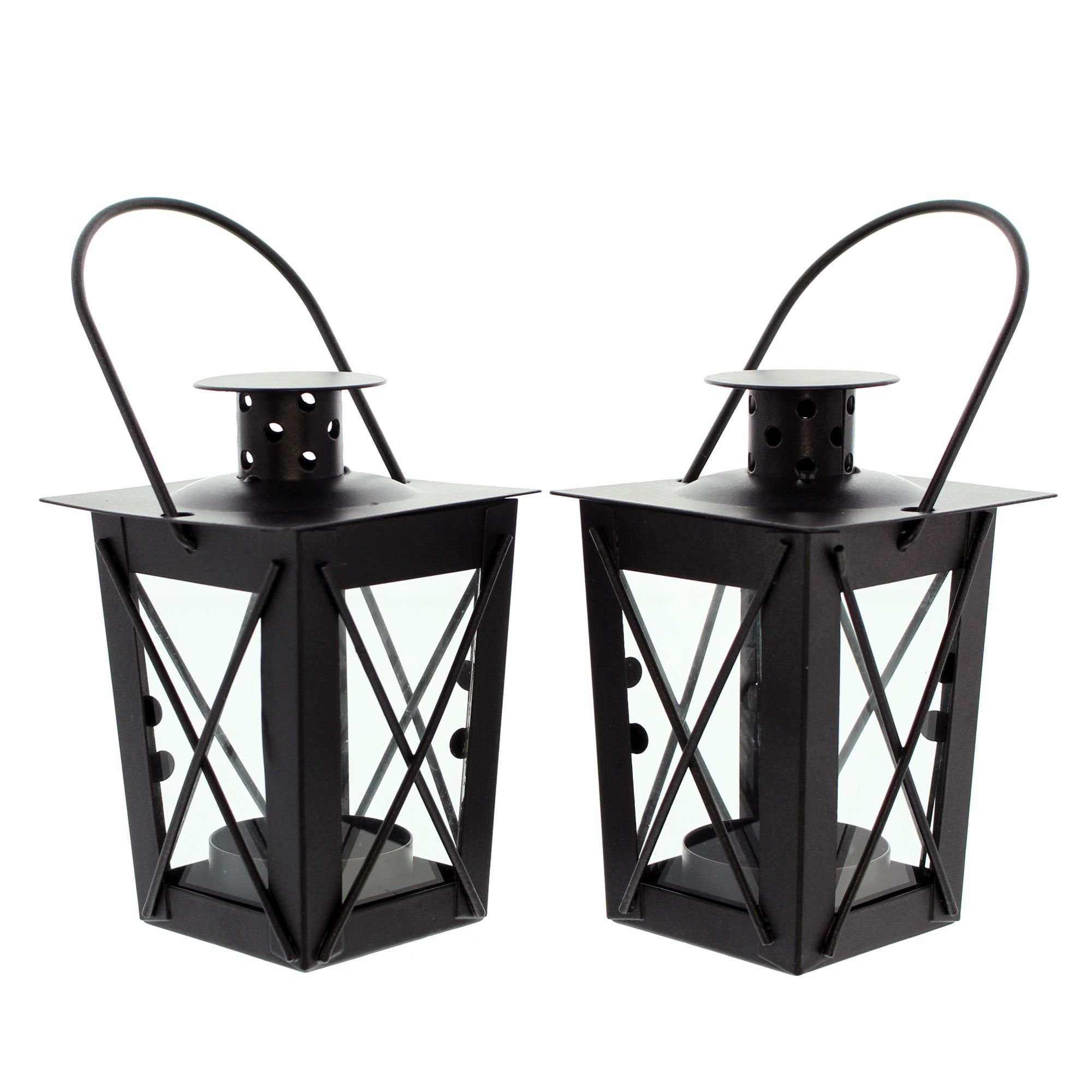 Frank Metal Mini Lantern, Set of 2