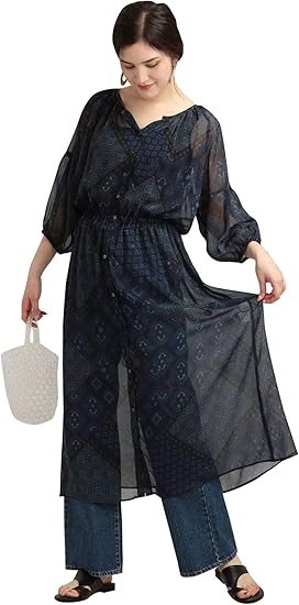 Amazon Co Jp グリーンレーベルリラクシング Deveaux デヴォー Cfc シアー ギャザー ワンピース 7700 レディース ロイヤル 77 Free Size 服 ファッション小物