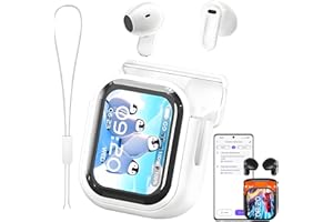 AI Bluetooth Translator Earphones Offer Real-time Translation, 144 Languages, Bluetooth 5.4, Noise Canceling, 60H Battery, LC