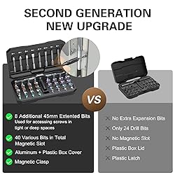 Bomivoi 42 in 1 Magnetic Screwdriver Set, DIY