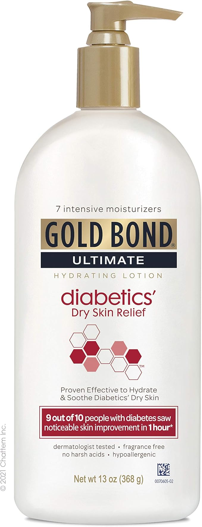 Amazon Com Gold Bond Diabetic Skin Relief Lotion 13 Ounce Health Personal Care