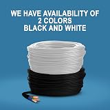 Primes DIY 3 Core 3183Y Flexible PVC Mains Cable 0.75mm 1m BASEC view 6