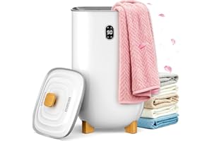 Tehanld Towel Warmer, 35L Towel Warmers for Bathroom Features 2 Heat Settings, Higher Temperatures and Quicker Heating of Towels, Bathrobes and Blankets, Ideal Gifts for Her