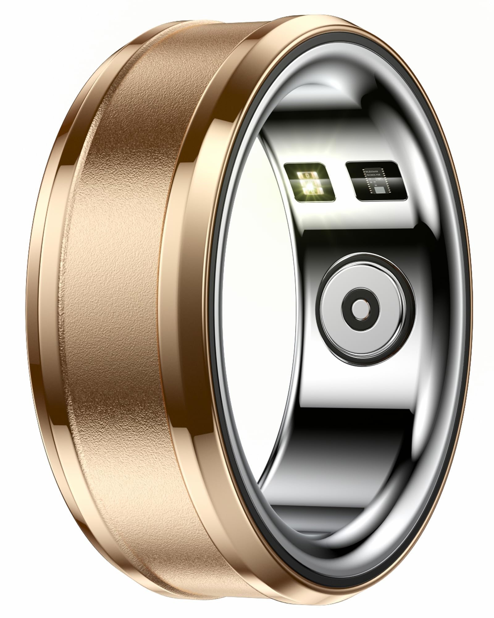 Smart Ring Fitness Ring Heart Rate Monitor Sleep Tracker Blood Oxygen Fitness Tracker Pedometer Calories Step Counter Waterproof Health Rings for Men Women