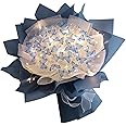 Aiouclay DIY Butterfly Bouquet,33pcs with LED String Lights,Artificial Flower Bouquet, DIY Craft for Teacher Woman Lovers