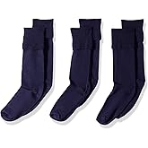 Jefferies Socks Girls 2-6X School Uniform Knee High 3 Pair Pack
