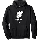 Naruto Shippuden Kakashi Head Anime Pullover Hoodie
