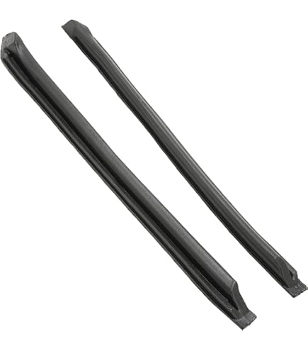thumbnail image 2 of 1956-1957 Chevy Front Door Weatherstrip Seals With Molded Ends, 4-Door 2 of 9
