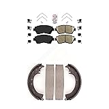 Transit Auto Front Rear Ceramic Disc Brake Pads Kit