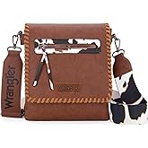 Wrangler Crossbody Bags for Women Vintage Hand Woven Shoulder Purse