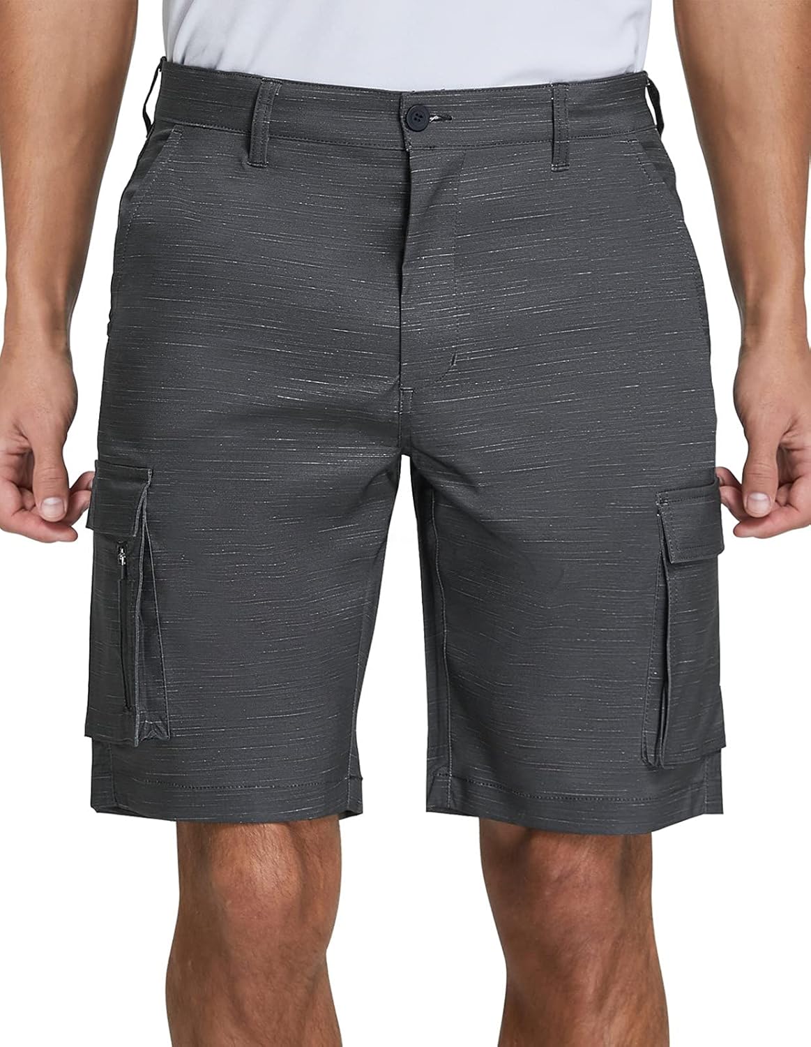 SPECIALMAGIC Men's Hybrid Cargo Shorts Relaxed Fit Lightweight Stretch Quick Dry Summer Board Hiking Golf | 