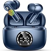 Wireless Headphones, 3D-Stereo 48Hrs Bluetooth 5.4 Earbuds Deep Bass in Ear Buds, 4 ENC Noise Cancelling Mic, USB-C Earphones Sport, IP-X7 Waterproof Headset Gym Workout for Laptop Pad Android iOS