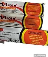Virgin Hair Growth Fertilizer 150g Peppermint Scent Scalp Dandruff Strengthen view 3
