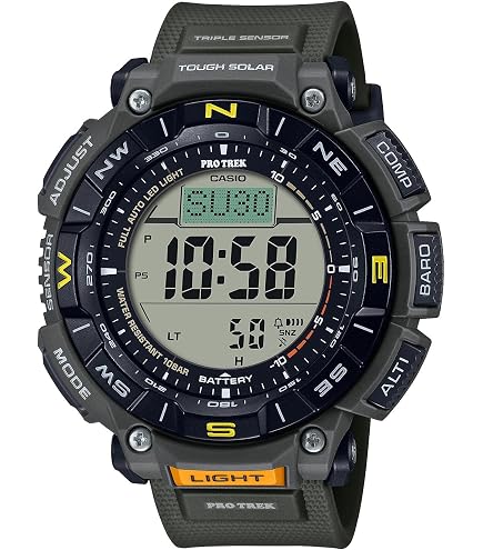 柴*オ様 CASIO PRO TREK 腕時計 モジュール3490 Amazon.com: Casio PRG340 Series | Pro Trek | Black | 100 Meter