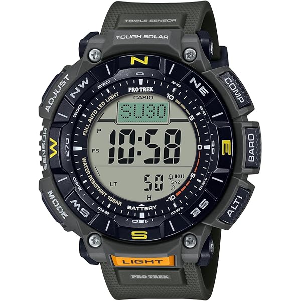 Amazon.com: Casio PROTREK Tripple Sensor Ver.3 Tough Solar Watch