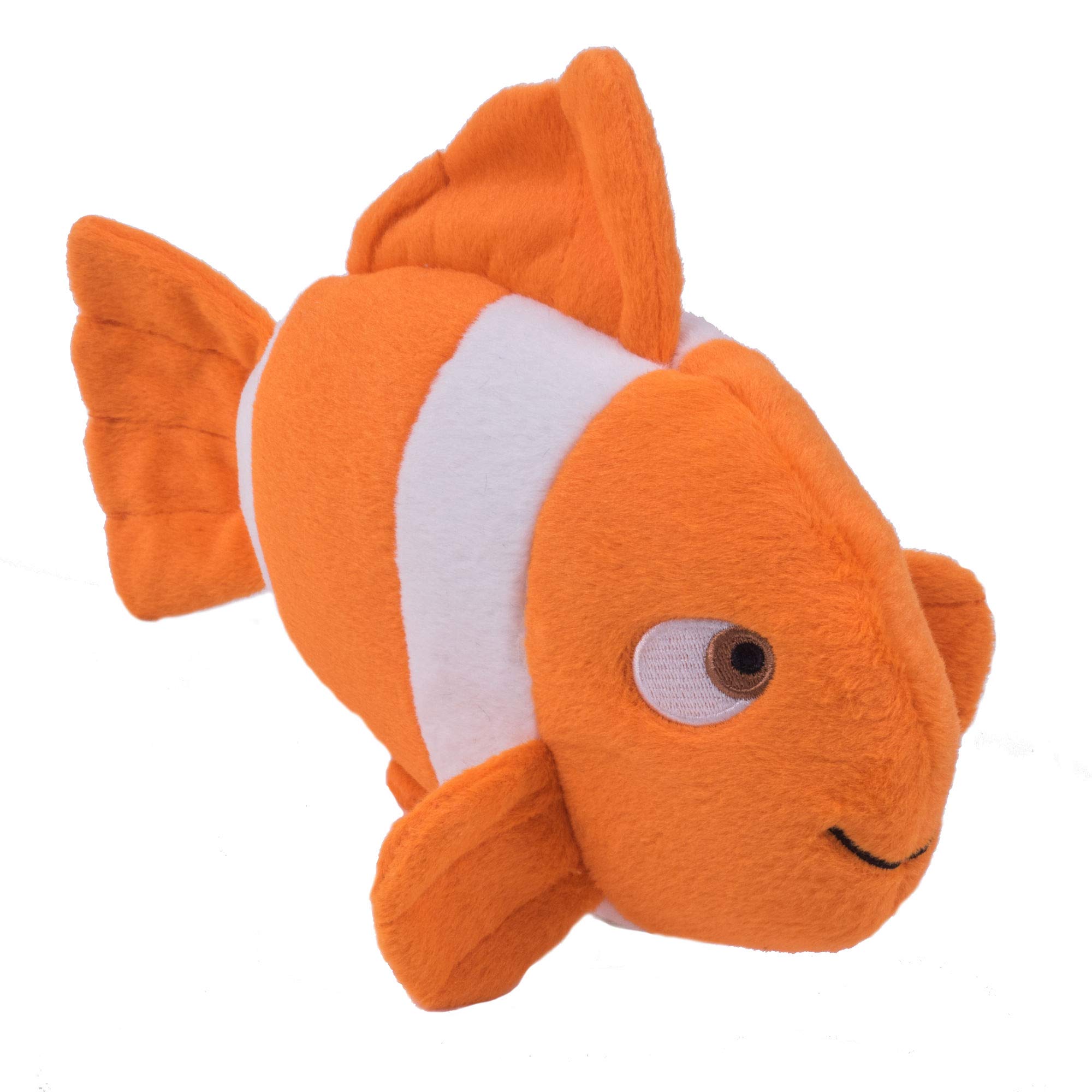 Petface (Seriously Strong by Petface) Plush and Rubber Fish Dog Toy, Orange — image 1