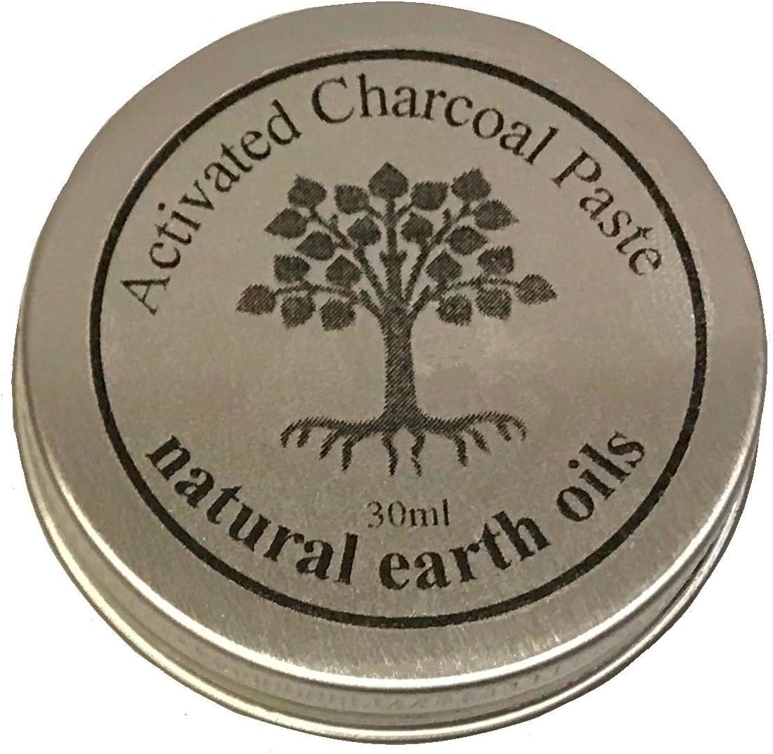 Activated Charcoal Paste - 30ml - All Natural Ingredients