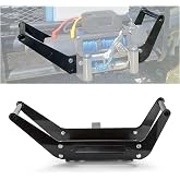 ECOTRIC 10x 4 1/2 Cradle Winch Mount Mounting Plate 8000-13,000 Lb Capacity | Winch Mounting Hitch Receiver Recovery Winches Foldable