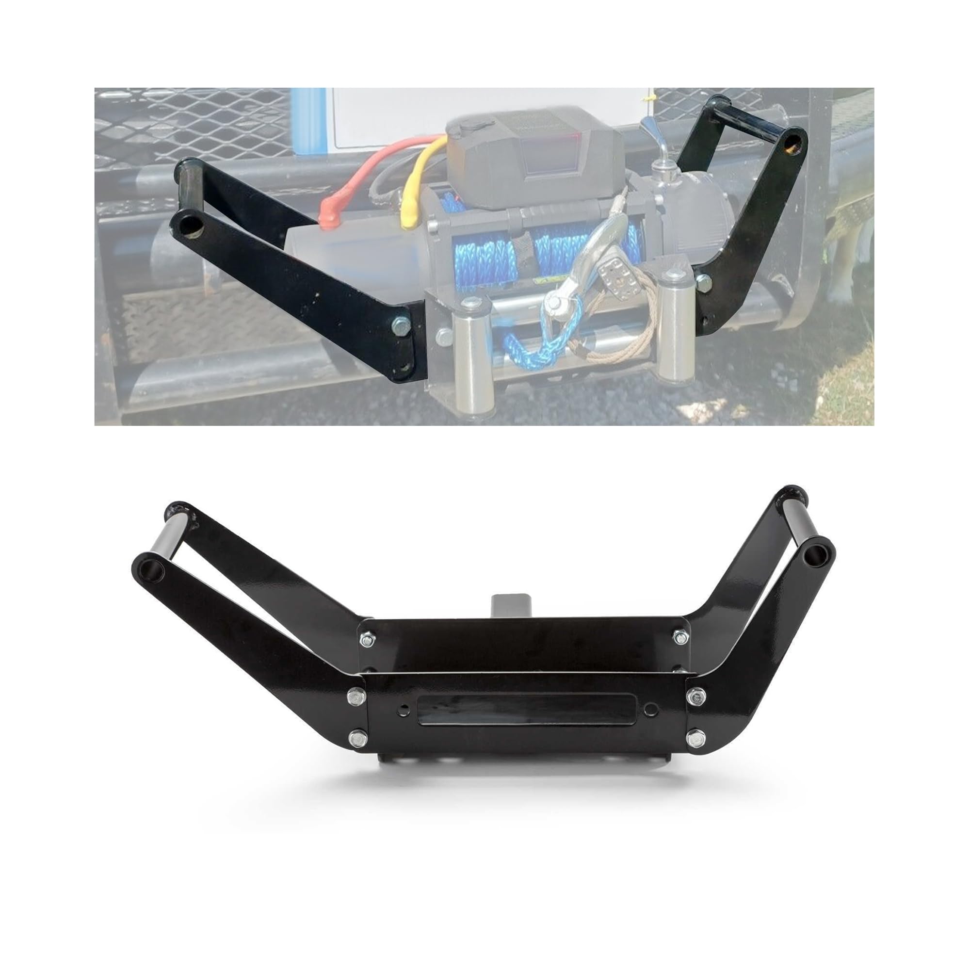 ECOTRIC 10x 4 1/2 Cradle Winch Mount Mounting Plate