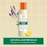 Wheelers Natural Leather Balm 300ml Beeswax Essential Oils Leather Restorer view 2