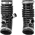 Dtomi Engine Air Intake Hose Tube, Left and Right Side Compatible With Infiniti Vehicle EX35 2008-2012 G35 2007-2008 3.5L V6 Replace# 16576-JK20A 16576-JK21A 16576-JK21B(2PCS)